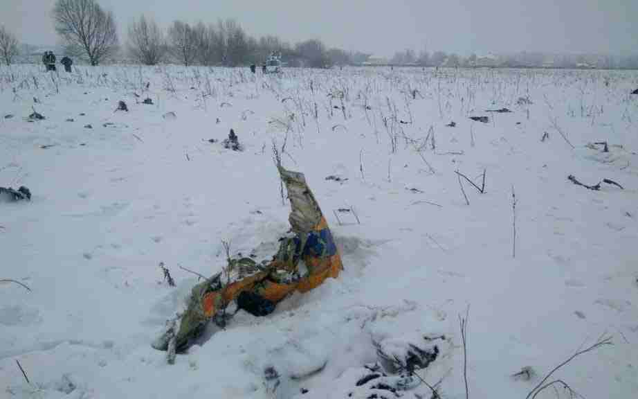 Plain crash russia